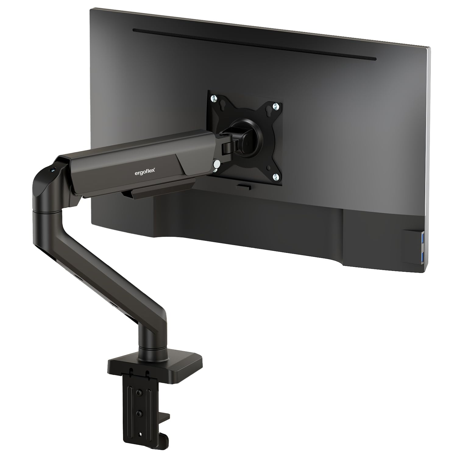 Ergoflex EF X10 Siyah 22-40inch Uyumlu Amortisörlü 2-12 kg Monitör